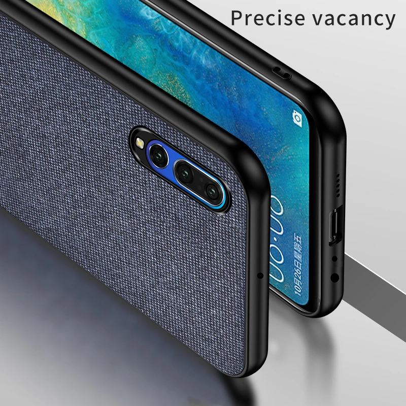 Fabric Coth Full Case For Huawei P30 P20 Mate 20 Pro Lite P20Lite Slim Silicon Back Cover P30Pro P30Lite |
