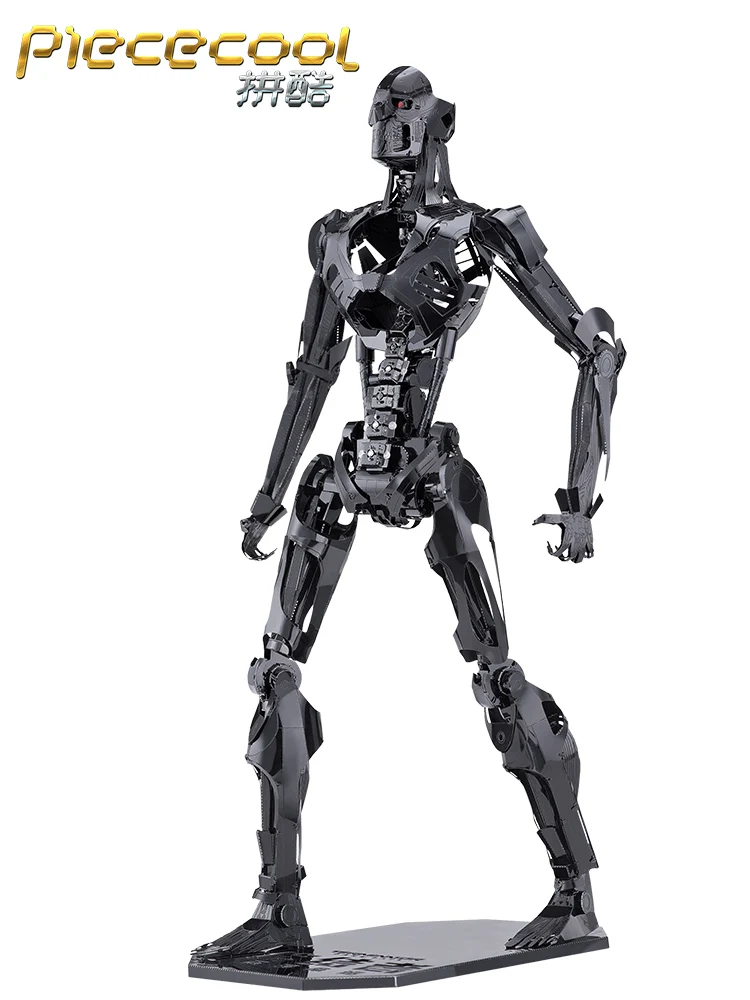 3D металлическая головоломка здание Терминатор Темный Fate REV 9 DIY лазерная резка