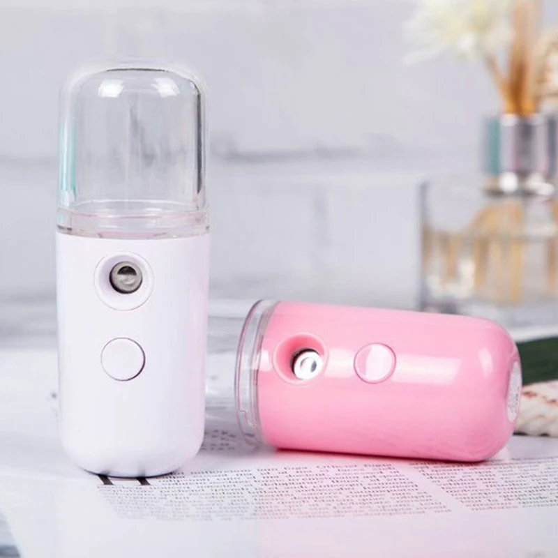 Mini Air Humidifier USB Portable Nano Mister Ultrasonic Fogger Eyelash Extensions Sprayer Facial Steamer For Home Car Office |