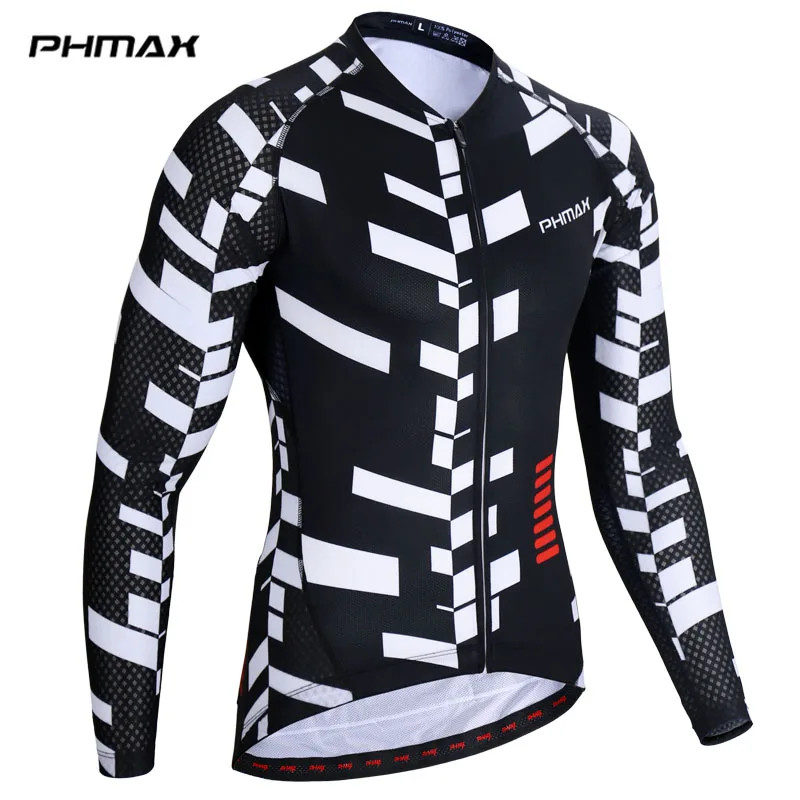 

PHMAX Top Quality Long Sleeve Cycling Jerseys Road Bike Jersey Maillot Ropa Ciclismo Mountain Bicycle Clothing Jerseys