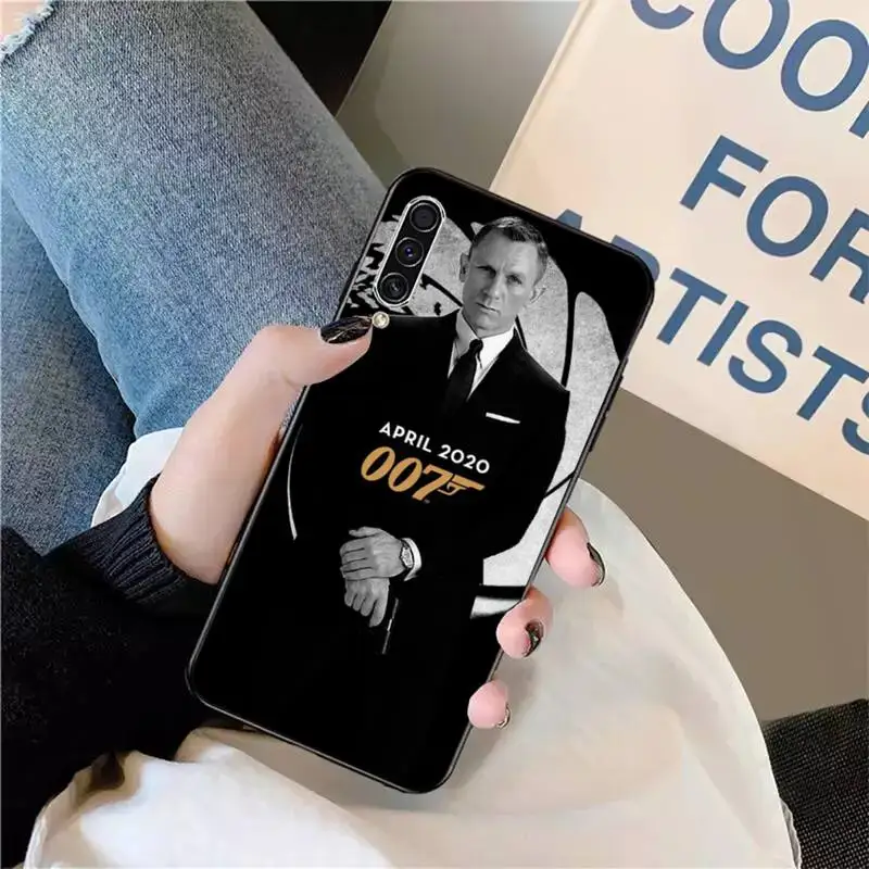 

007 Crime Movies James bond Phone Case For Samsung galaxy S 9 10 20 A 10 21 30 31 40 50 51 71 s note 20 j 4 2018 plus