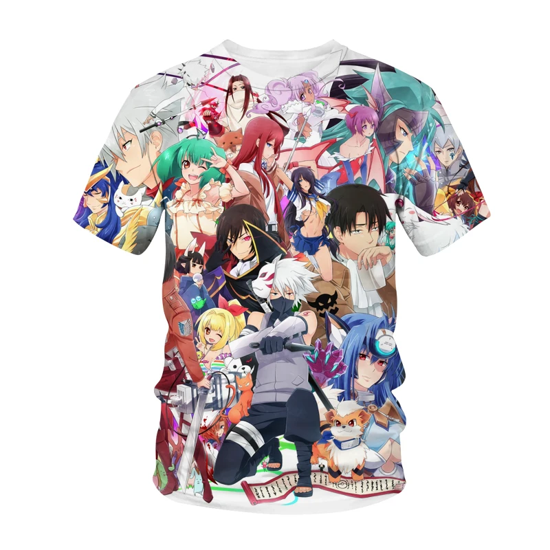 

New Arrival T-Shirt Anime Collection 3D Printed Streetwear One Piece Men Women Fashion T Shirt Harajuku Cosplay Tees Tops Unisex