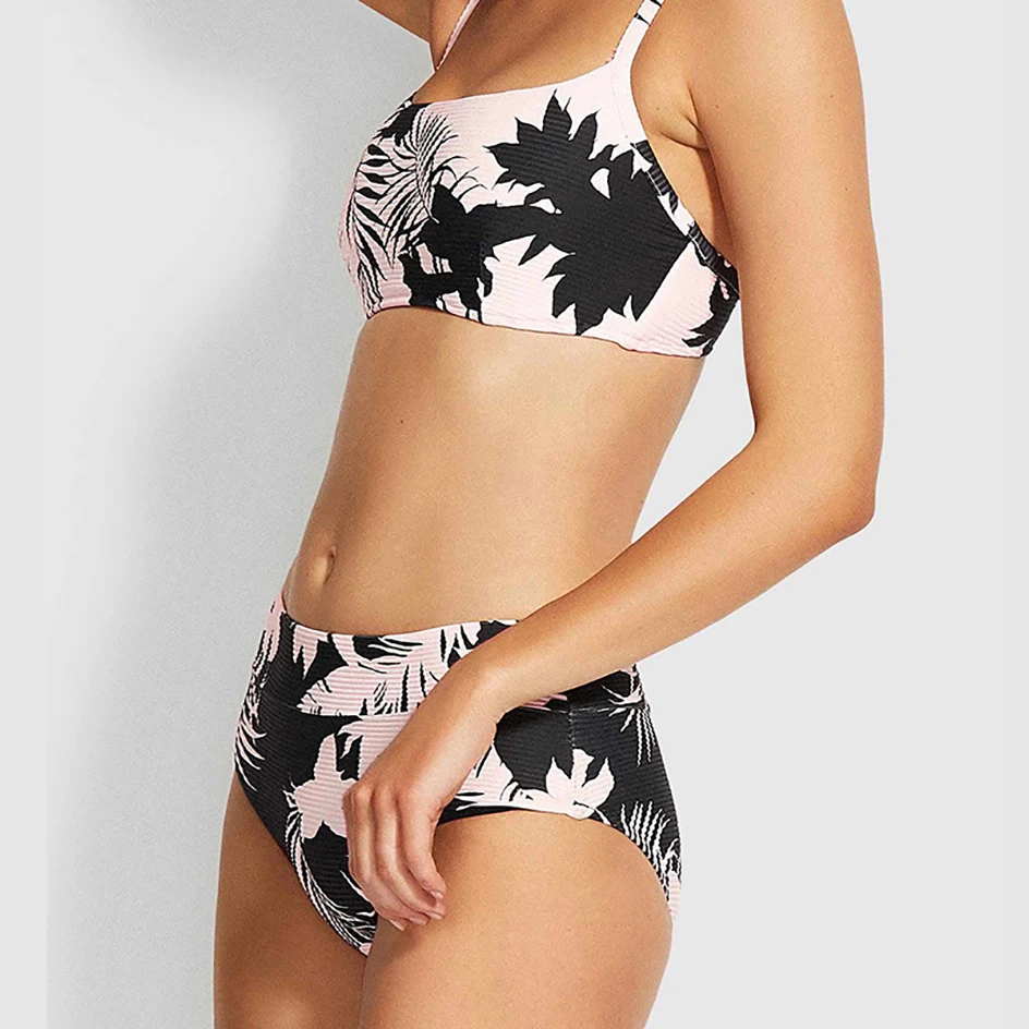 

Sexy Bikinis 2020 Swimsuitr High Waist Bikini Set Swimwear Woman Bathing Suit Women Swimming Beachwear Maillot De Bain Femme