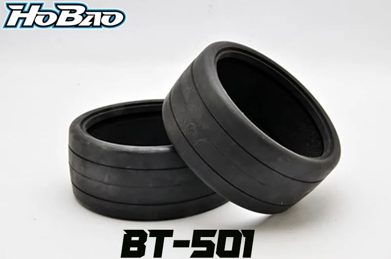 

OFNA/HOBAO RACING BT-501 1/8 ON ROAD TIRE WITH FOAM INSERT, 2PCS FOR 1/8 HYPER GTS / GTB /VT ON-ROAD