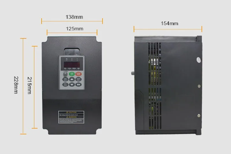 5.5KW 380V инвертор частоты 3 фазы переменного тока Вход 3 фазы Трехфазная экономия энергии Выход кВт пт частотно Скорость Управление частото конвертер 50/60Hz
