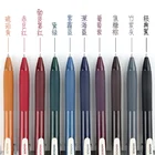 Ручка гелевая быстросохнущая в японском стиле ретро, 5 цветов