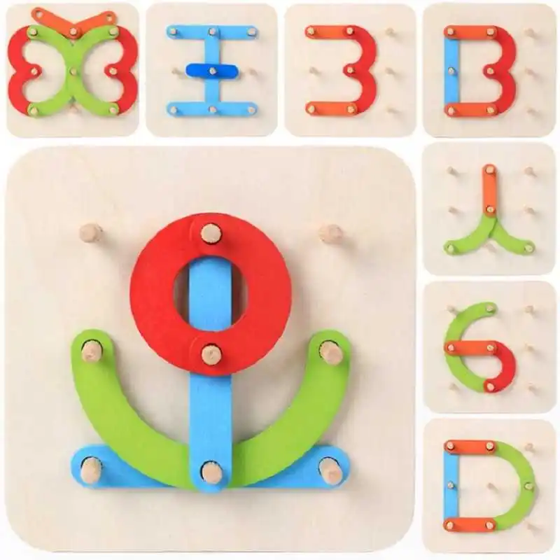 

Wooden Montessori Puzzle Jigsaw Kids Toys For Children Preschool Training With Autism Oyuncak Brinquedos Juguetes Oyuncaklar