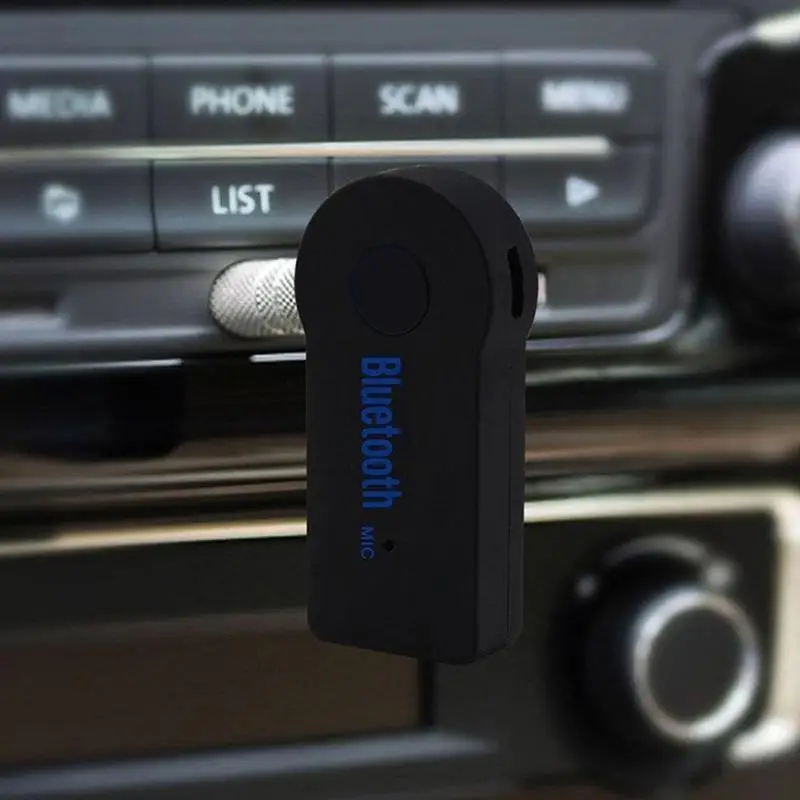 Беспроводной Bluetooth 3 5 мм AUX аудио стерео музыка автомобильный микрофон приемник 0