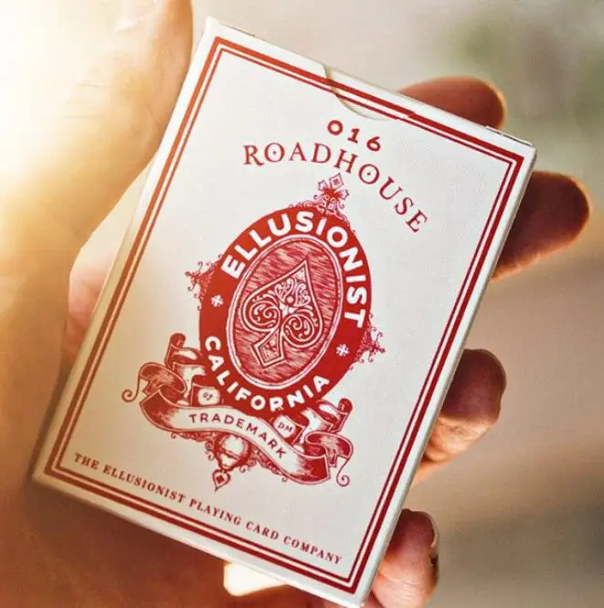 ROADHOUSE колода Ellusionist игральные карты USPCC коллекционные покерные волшебные игры