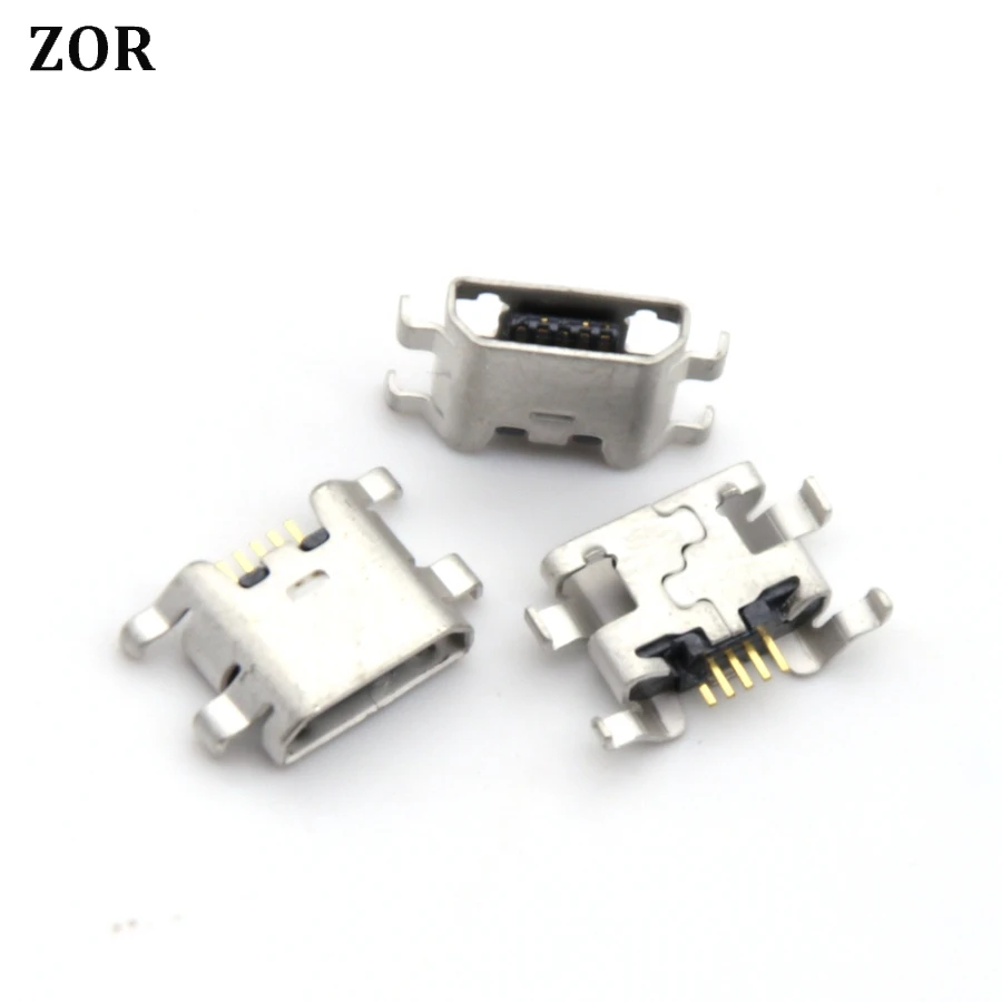 100 шт. микро USB разъем для Huawei Ascend P7 P7-L07/L09/L00/G660-L075/C199/G760/G7 разъем зарядного порта