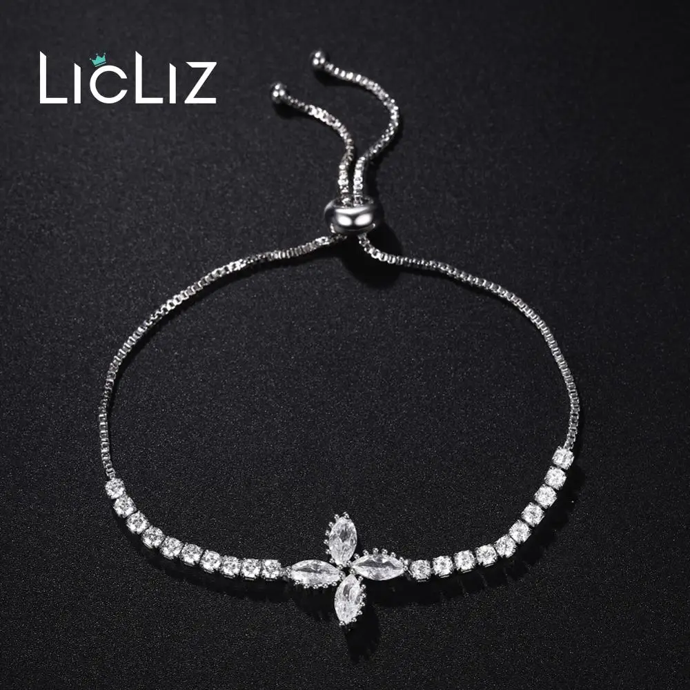 Модные уникальные регулируемые браслеты LicLiz с подвесками-крестиками и вихревым