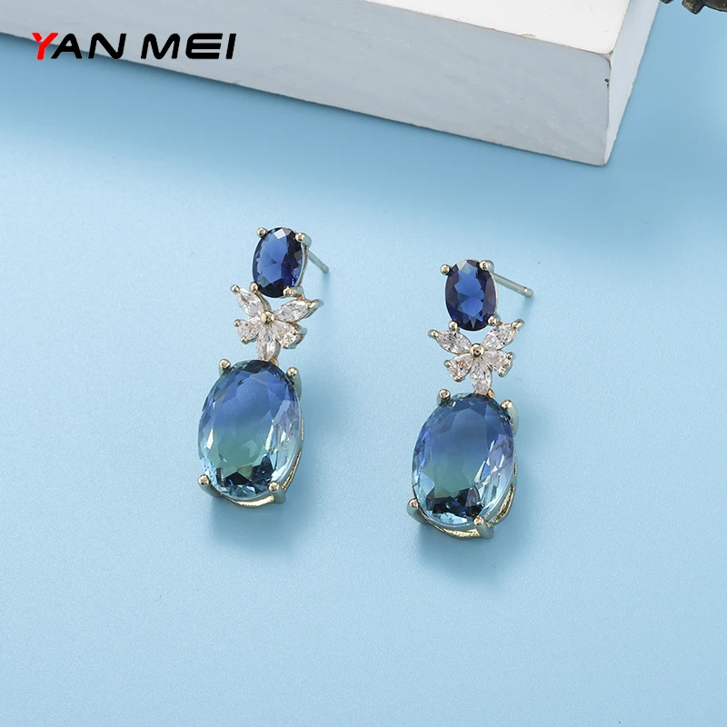 Градиентные серьги в стиле бохо уникальные индивидуальные женские классические