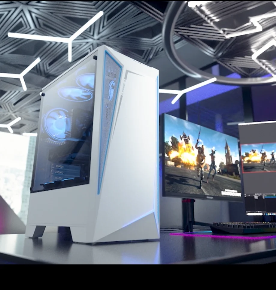 Игровой Компьютер IPASON Field S5 R5 2600 8G 256G 1050TI/1650/1660S Настольный сборный компьютер для
