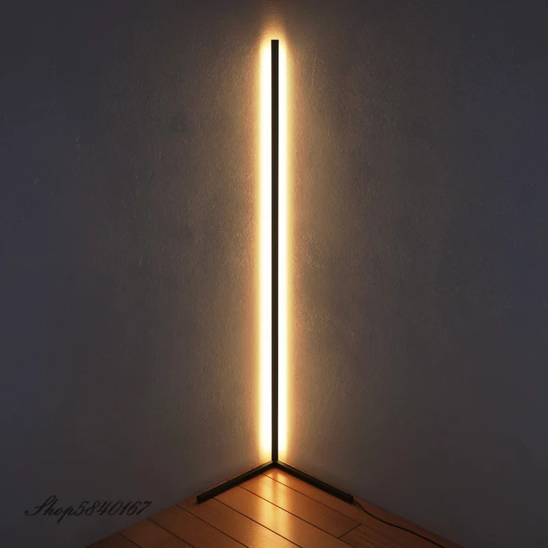 Цветной напольный RGB-светильник светодиодный приглушаемый угловой светильник