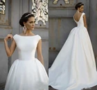 FDHAOLU FU261 Robe de Mariage в винтажном стиле; С вырезом 