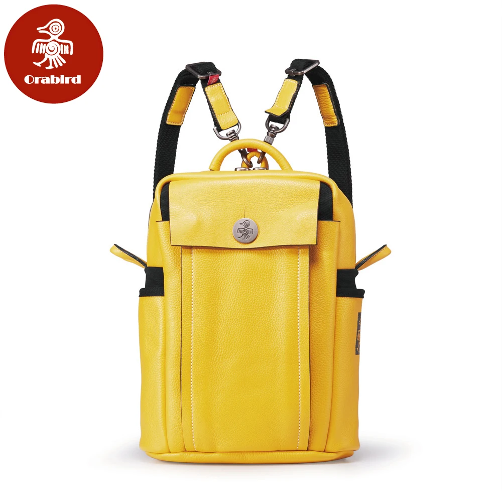 Orabird женский кожаный рюкзак из мягкой натуральной кожи большие вместительные