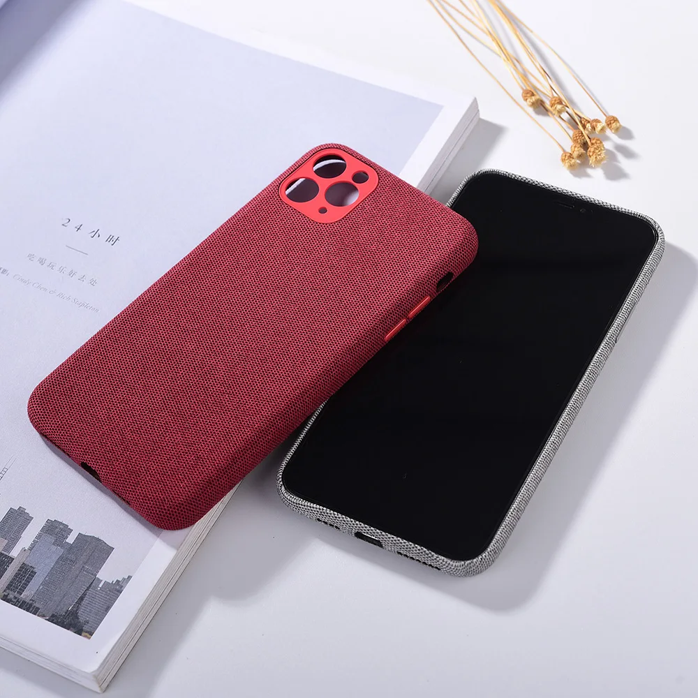 Роскошный тканевый мягкий чехол накладка для iPhone 12 11 Pro max Mini X XS Max чехлы из