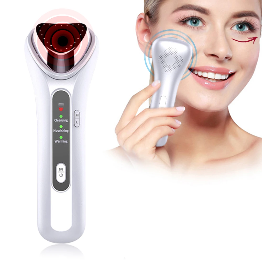 Горячая терапия массажер звуковая ионная Вибрация ультразвуковая поверхность