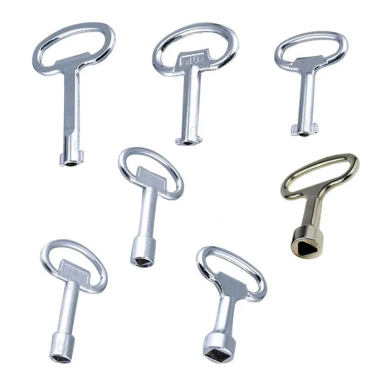 Universal Panel Key Lock Wrench Square Socket Elevator Cabinet Switch Train Electrical Cupboard Box New | Инструменты