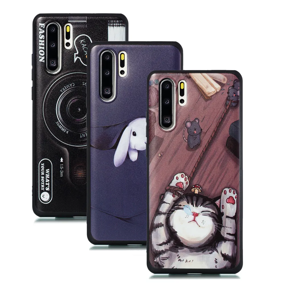 Роскошный окрашенный задний плотный чехол для huawei P20 P30 Lite 2019 mate 20 Pro P Smart Z Y9 Prime Nova 5i