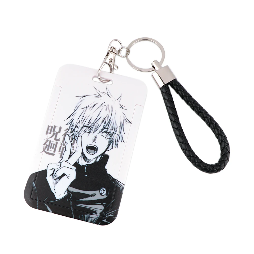 

YL470 Short keychain Car keychain personalized office ID card gym mobile phone key ring ID holder jewelry