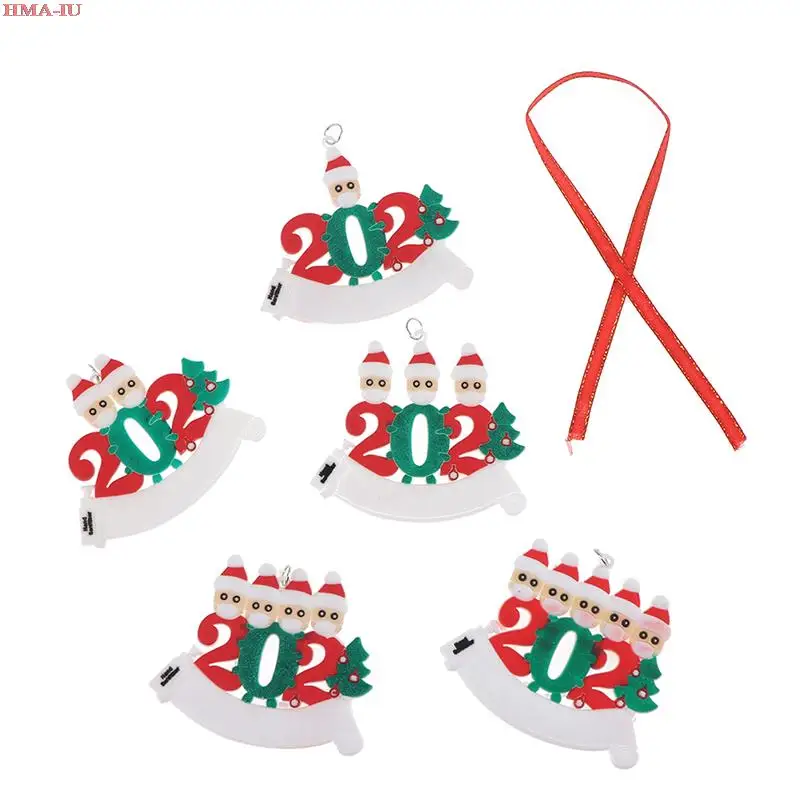 

2021 Christmas Party Decoration Gift Santa Claus Personalized Xmas Tree Ornament