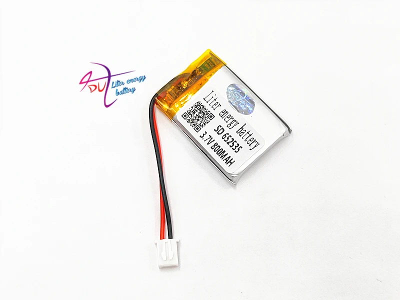 XHR 2P 2 54 652535 3 7 V 800MAH литий полимерная батарея 602635 Bluetooth беспроводной динамик|3.7v lithium