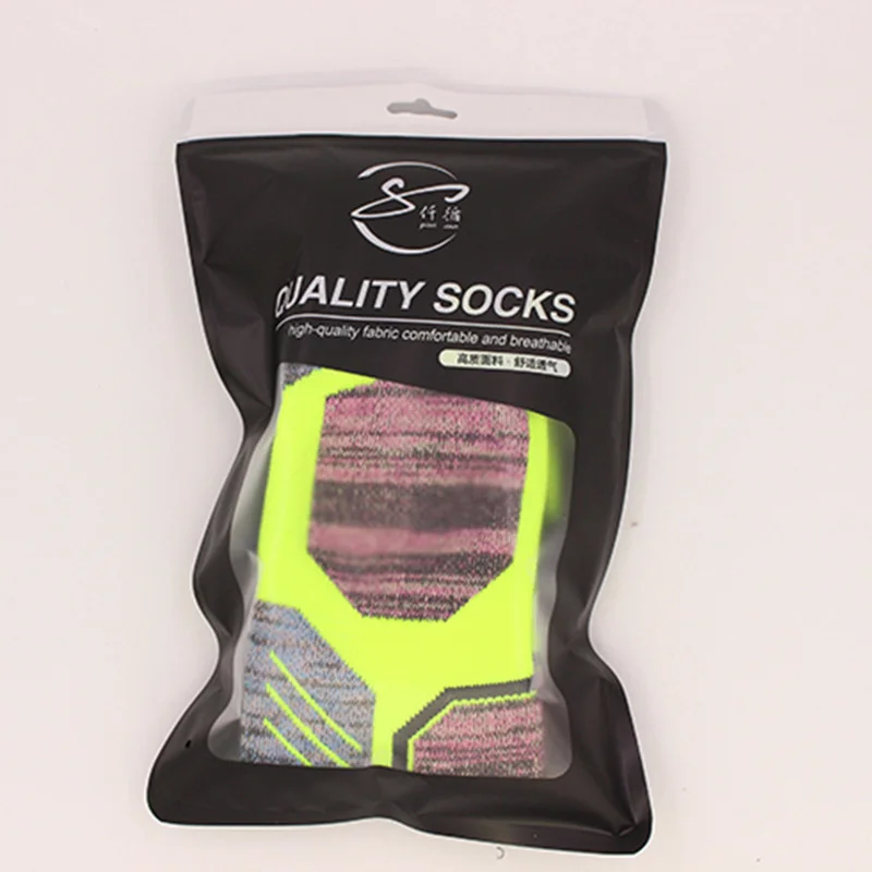 Мужские новые зимние теплые лыжные велосипедные носки толстые длинные