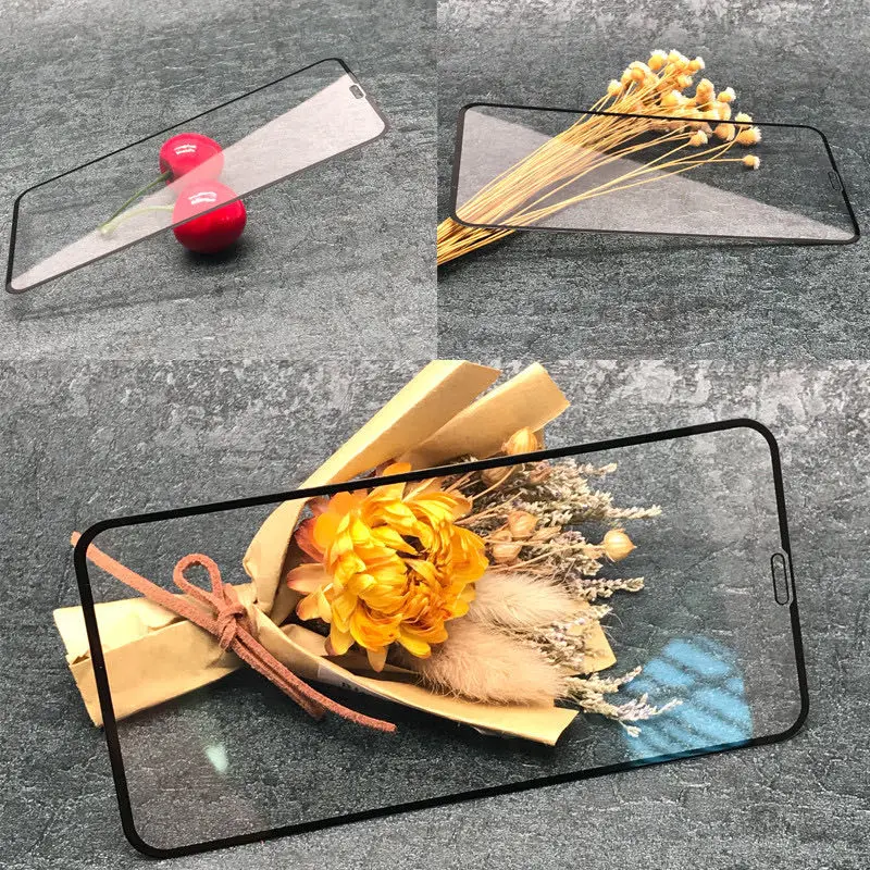 

9D tempered glass for iphone XR Xs 12 11 Pro Max glass on the for iphone 7 6 X 6s 8 plus protective glass on for iPhone 8 7 6 6s