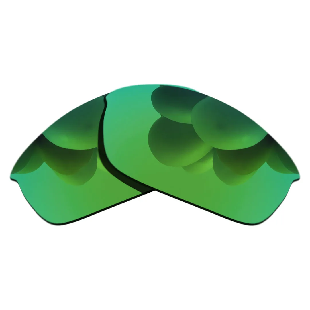

Polarized Sunglasses Replacement Lenses for-Flak Jacket Frame - Green