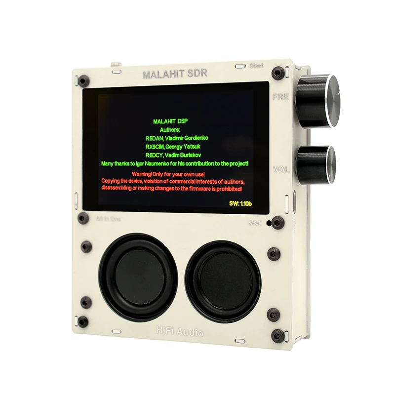 Обновление с расширительной платой V1.10B 50 кгц-2 ГГц Малахит SDR радио Malahit DSP