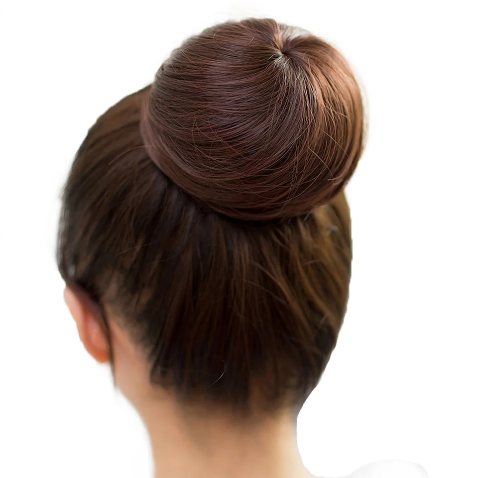 Модные удлинители для конского хвоста с зажимом Женский пучок волос шиньон