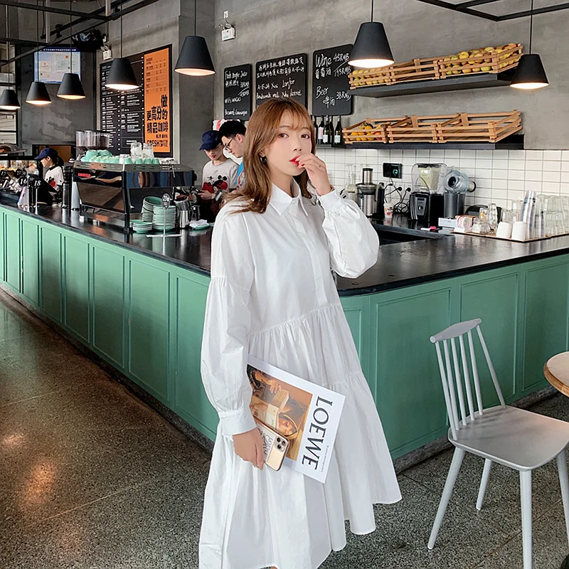 

Женское вечернее платье средней длины, с длинным рукавом