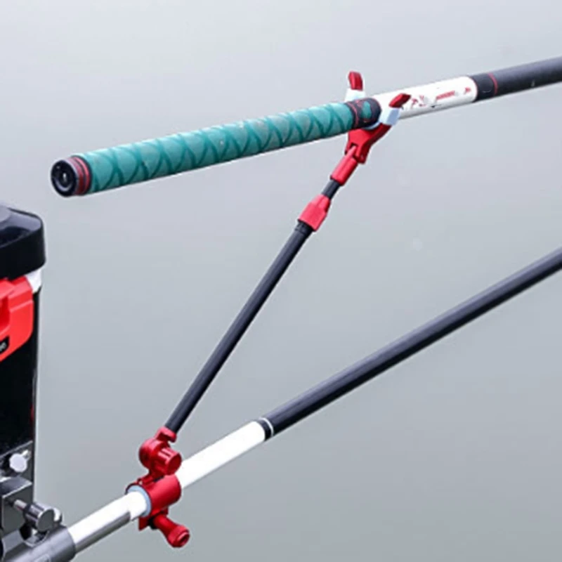 

Aluminum Alloy Anti-Off Rod Hanging Anti-Skid Rack Rod Accessories Fishing Rod Fishing Bracket