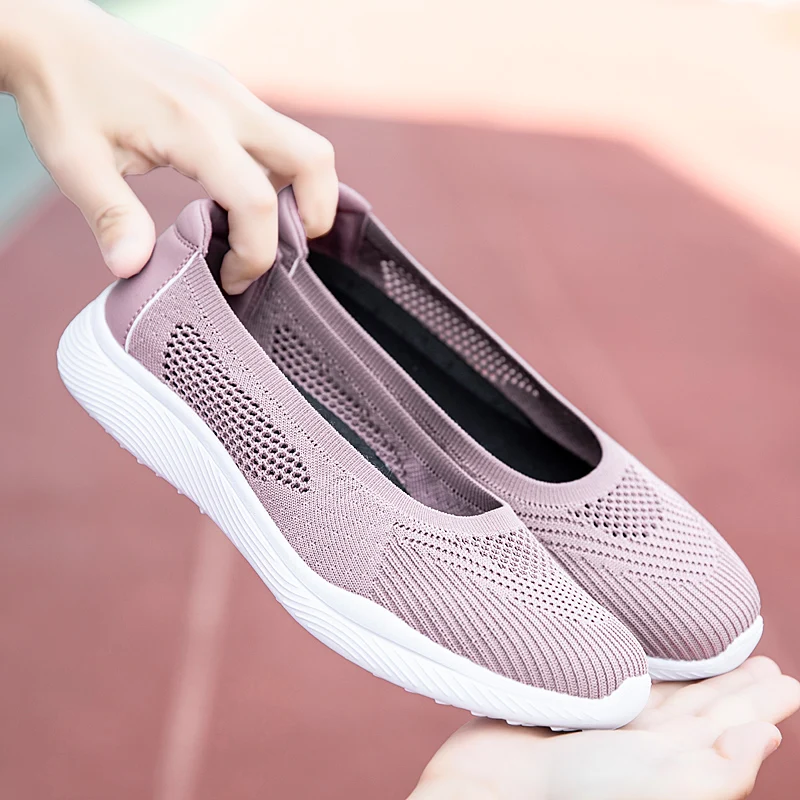 

2021 New Women's Casual Shoes Soft Soles Breathable Comfortable Fashion Women's Shoes Sneaker Zapatos De Mujer