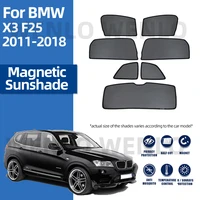 for bmw x3 f25 2011 2018 front windshield car sunshade side window blind sun shade magnetic visor mesh sunshield curtains cover