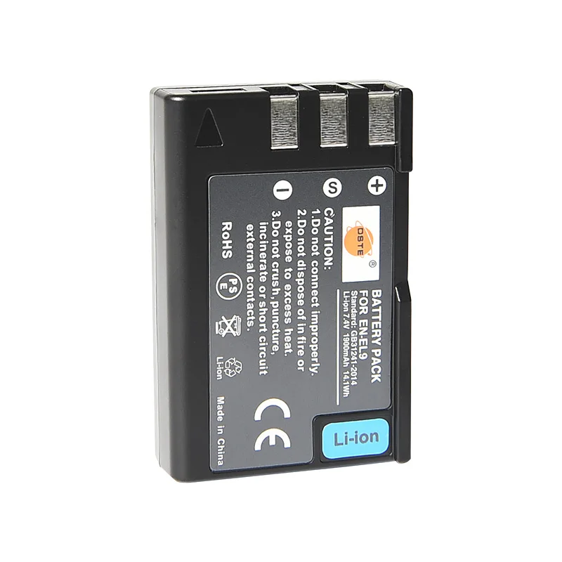 Аккумуляторная батарея для цифровой зеркальной камеры Nikon D40 D40X D60 D3000 D5000 1900 мАч 7 4