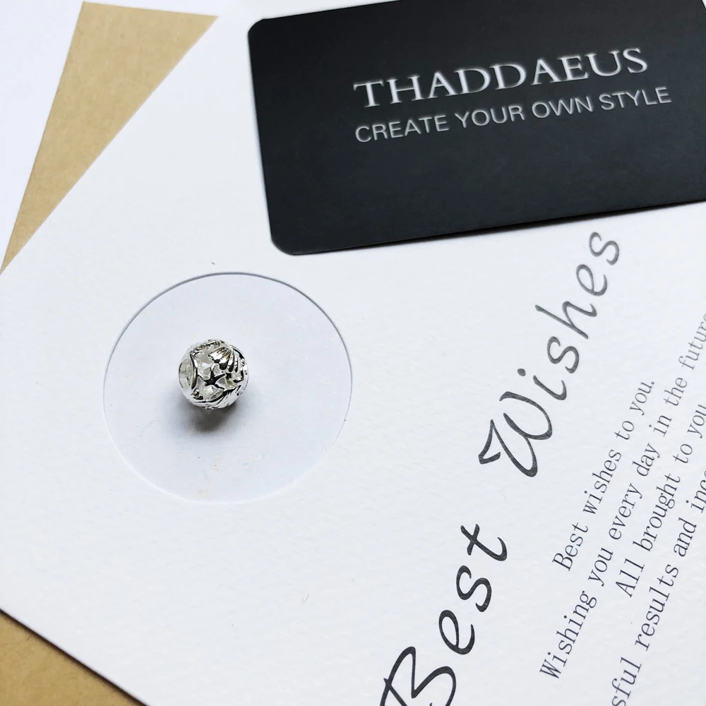 2016 бусины шармы в виде морских звезд и ракушек подходят для европейских шармов