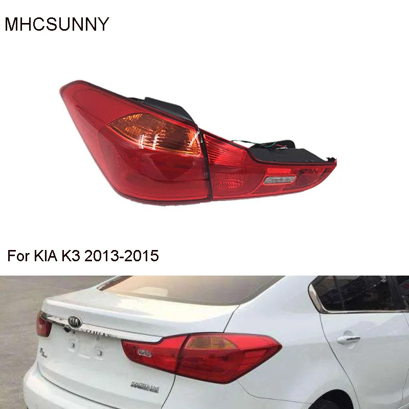 Задний фонарь задний светильник в сборе для KIA Форте K3 Cerato 2013 2014 2015 Taillamp внешняя