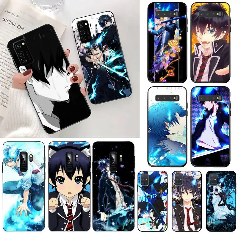 

YJZFDYRM Hot Anime Blue Exorcist Rin Okumura Coque Phone Case for Samsung S20 plus Ultra S6 S7 edge S8 S9 plus S10 5G lite 2020