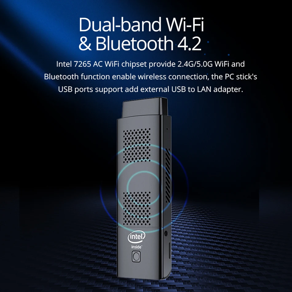 Мини ПК YCSD Intel Celeron N4100 4 ядра + 128 ГБ eMMC Windows 10 HDMI 2 0 4K 60 Гц 4/5 ГГц Wi Fi Bluetooth 2|Мини ПК| |
