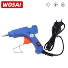 WOSAI EU 20 Вт Профессиональный высокотемпературный нагреватель, термоклеевой пистолет, прививочный ремонт, тепловой пистолет, пневматические инструменты сделай сам