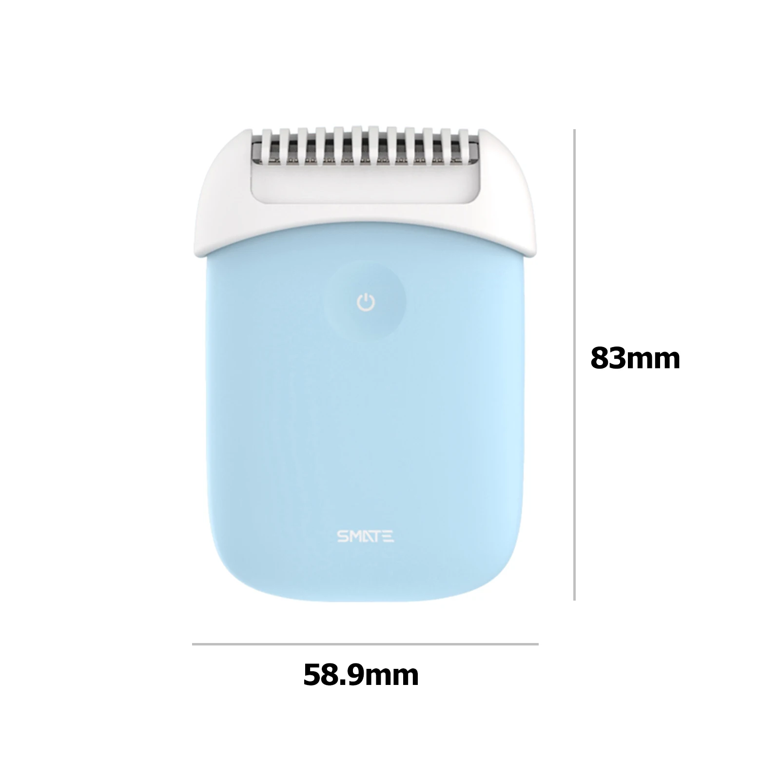 

SMATE Electric Razor for Women, IPX7 Waterproof Painless Hair Removal Shaver Rechargeable Trimmer for Legs Underarms and Bikini