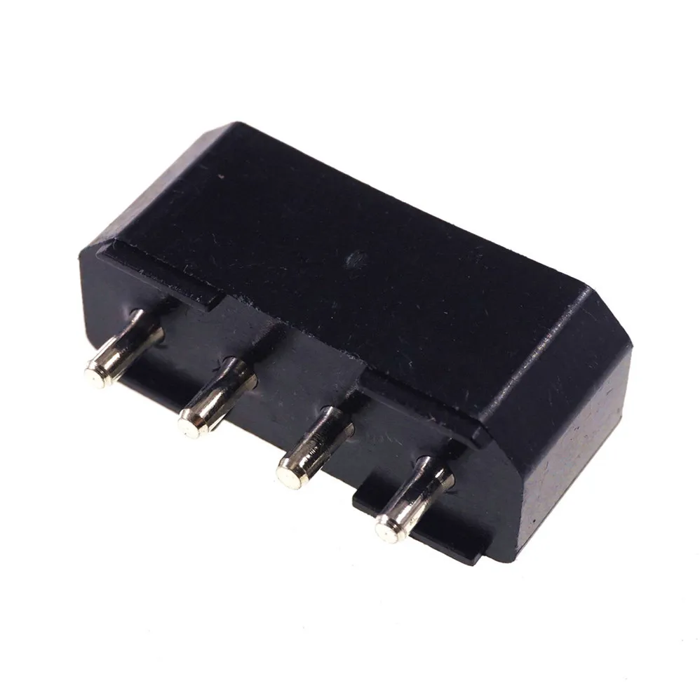50 шт 5 08 мм 4 Pin D форма вафли контактный штырь вертикальный PCB 8981 IDE ATX / EPS разъем