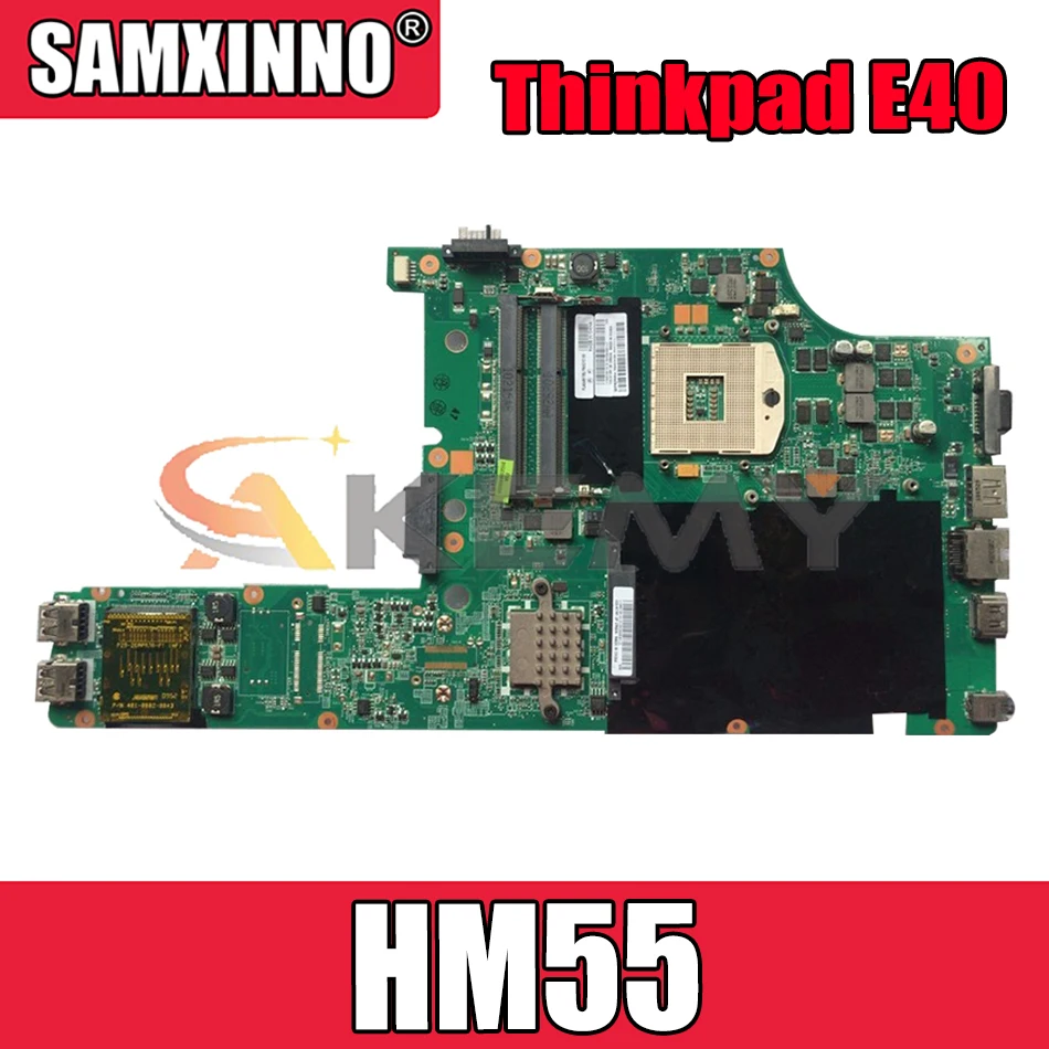 

Akemy DAGC5AMB8H0 For Lenovo Thinkpad E40 Laptop Motherboard FRU 04W3600 63Y2130 63Y1596 PGA989 HM55 100% Test Work