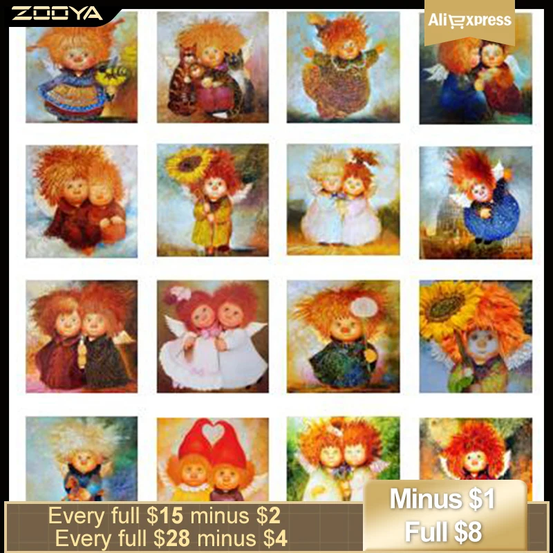 Zooya Алмазная мозаика 5D Diy алмазная живопись цветок Стразы фотографии продажа