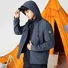 Куртка мужская зимняя, ветрозащитная, водонепроницаемая, теплая, XHW023020, 2020