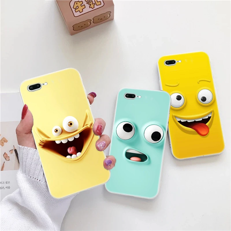

Phone Cases For Apple iPhone 11 12 Pro MAX Mini X XS XR 6 7 6S 8 Plus For 11 12 Pro MAX SE 2020 Cute Smiley Face Coque Funda