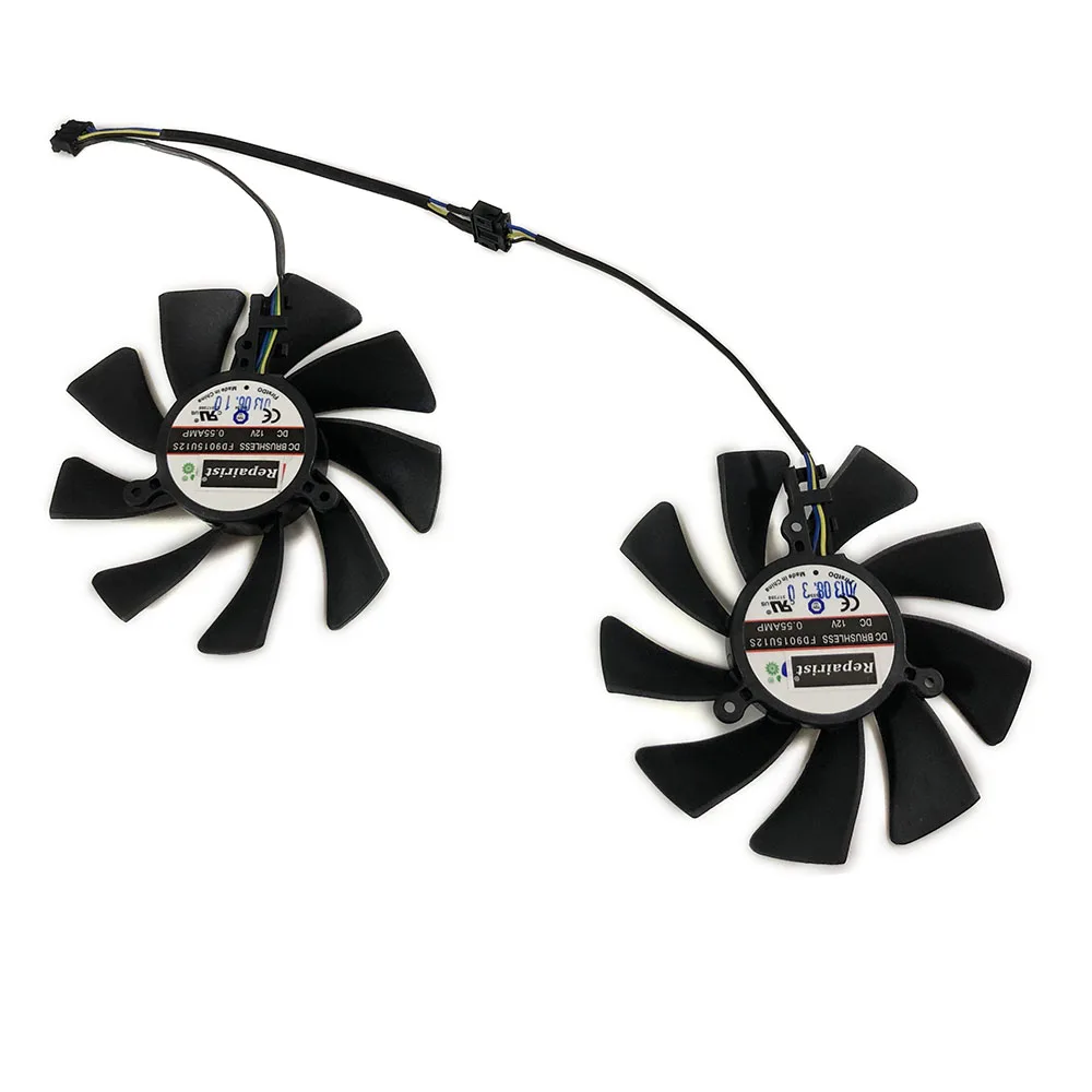 2 шт./лот HD7970 HD7950 GPU VGA Cooler 85 мм вентилятор для XFX HD 7970 графика видео карты охлаждения