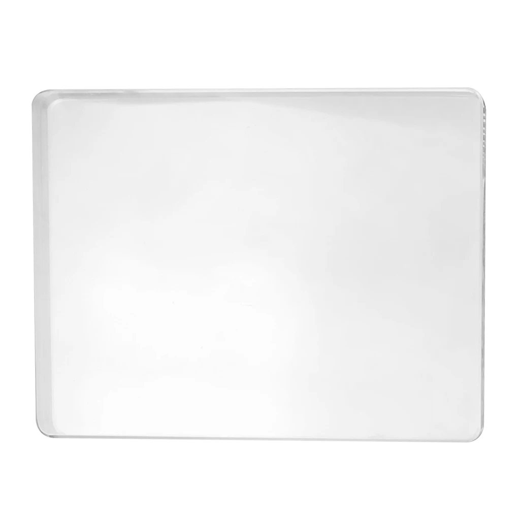 Сделай Сам Кожа ремесло закаленное стекло 8 мм пластина сглаживание слайкер